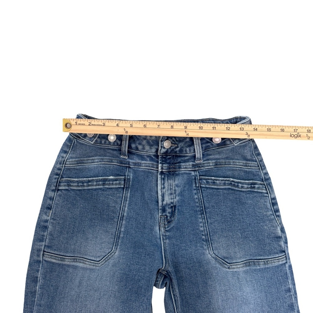 Vervet Blue Denim Blue Straight Leg Women's Jeans Size 28 - Picture 3 of 5